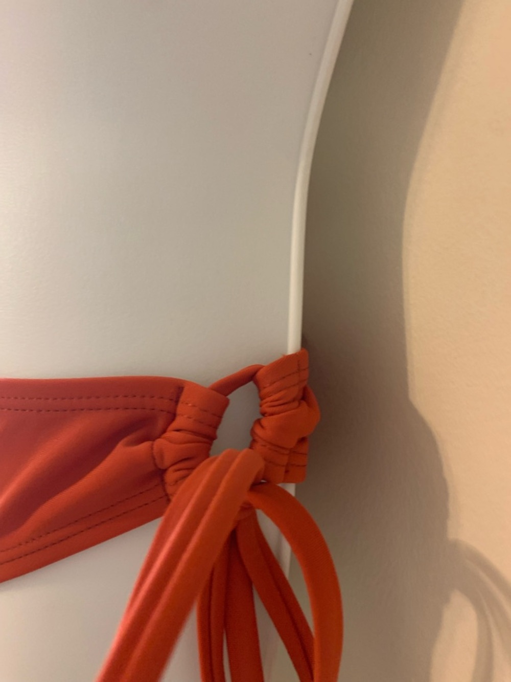 Rust Halter Tie-Side Bikini Set - Classic Rust - Picture 4 of 8